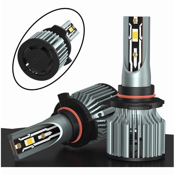Applies to 2 Sides 9006 H7 H4 9012 9005 H11/8/9 H13 Led Headlights High/Low Beam