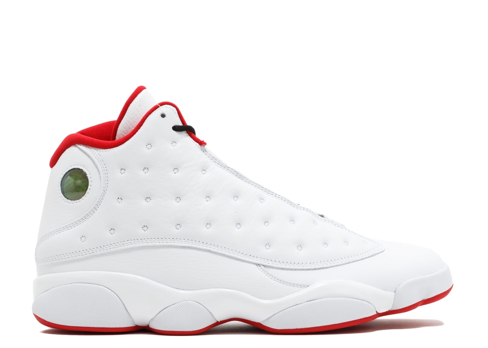 jordan 13 white and red