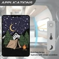 thumbnail image 5 of POLERO RV Door Window Shade Cover - Hook-and-Loop Fastening RV Blackout Window Cover, an-UV and Privacy Protection for Camper (17.3” x 26”, Camping Moon Night), 5 of 7