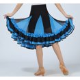 thumbnail image 2 of Modern Skater Square Dance Attire Skirt Dancewear Fashion Show Dancers Uniforms, 2 of 3