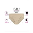 thumbnail image 3 of Bali Comfort Revolution Hi-Cut Brief Microfiber Womens Underwear Full Coverage Style-303J, 3 of 6