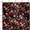 thumbnail image 6 of Soimoi Cotton Satin Spandex Black Fabric By the Yard - 54 Inch Wide - Watercolor Flower Floral Print Material - Artistic and Vibrant Patterns for Fashion and Crafts Printed Fabric, 6 of 6