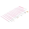 thumbnail image 3 of Juego de pinceles profesionales para decoración de uñas, 15 Uds., delineador de uñas de nailon DIY, pincel para pintar y dibujar, 3 of 8
