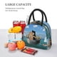 thumbnail image 5 of Fotbe Two Brave Cats Are Floating On The Sea Iceberg Bolsa de Almuerzo con Estampado, Lonchera Aislada, Contenedor de Comida Reutilizable Tipo Cooler a Prueba de Fugas, 5 of 6