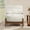 Linen, variant on Spruce & Spring Modern Upholstered Accent Chair with Solid Wood Frame, Comfortable Fabric Lounge Chair for Living Room Bedroom, Linen