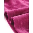 thumbnail image 5 of INSPIRE CHIC Women's Velvet Party Bodycon Mini Ruched Skirt XL Hot Pink, 5 of 6
