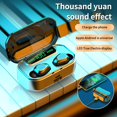 thumbnail image 3 of Tws Inalámbrico Pantalla En Pantalla Auriculares Para Juegos Bluetooth 5.0 Auriculares In-Ear Mini Binaural Música Auriculares matsuzay EL016883-01, 3 of 5