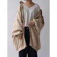 thumbnail image 5 of ZANZEA Womens Hoodies Full Sleeve O-Neck With-Front-Zipper Coat Hoodies, 5 of 6