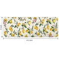 thumbnail image 7 of Yellow Lemon Fruit Flowers Yellow Pattern Kitchen Rug Mat,Kitchen Runner Rugs Non Skid Washable,Decorative Kitchen Floor Mats for Kitchen,Sink,Laundry,17"x47.2", 7 of 7