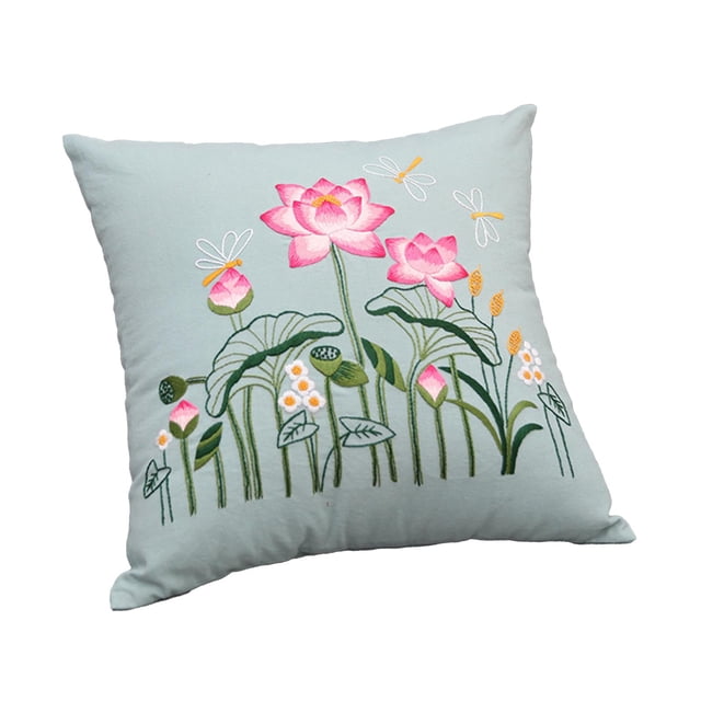 Almohada Zulema Kit Artesanía Suministros de costura 17 x 17 pulgadas Estilo A