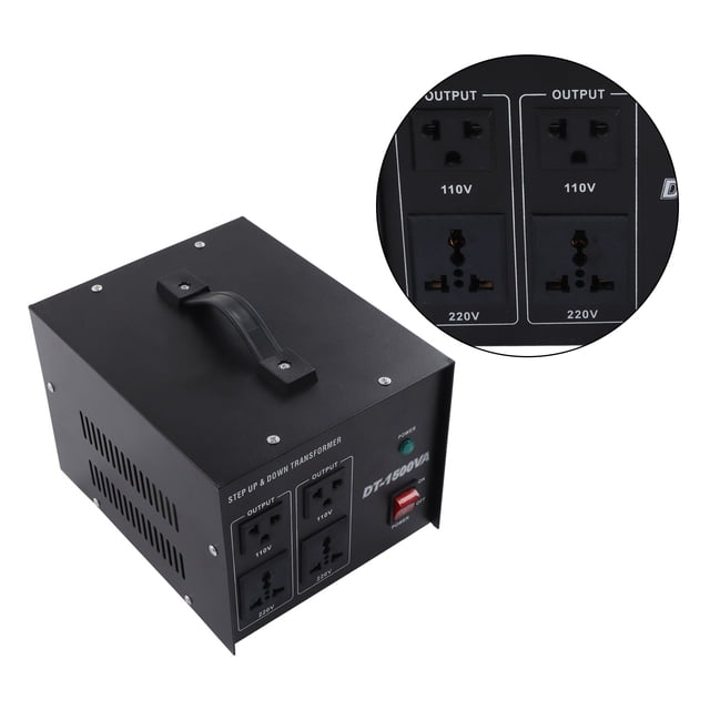 Convertidor Boost, Transformador Elevador, Transformador de Potencia de 1500W, Convertidor de Potencia de Cobre de Protección Múltiple, Servicio Pesado, Transformadores de
