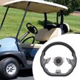 thumbnail image 4 of 12.5 Inch  Cart Steering Wheel Universal 6 Holes Steering Wheel Universal 6 Holes SReplacement for EZGO TXT & RXV, Replacement for  DS G1 to G29  Carts, 4 of 8