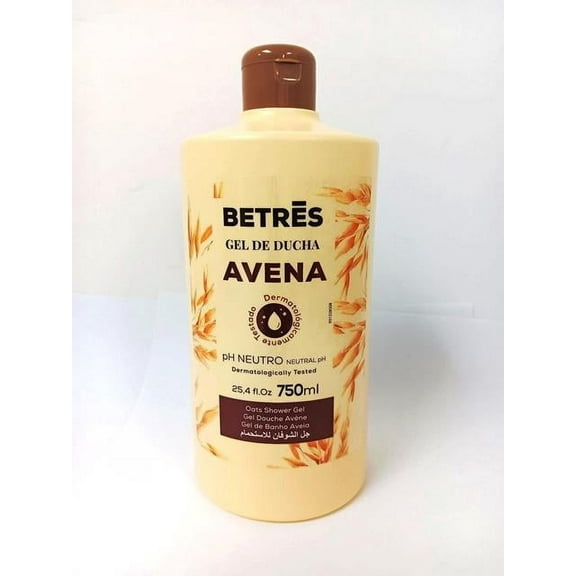 BETRES OATMEAL BODY WASH/AVENA GEL 25.4 OZ