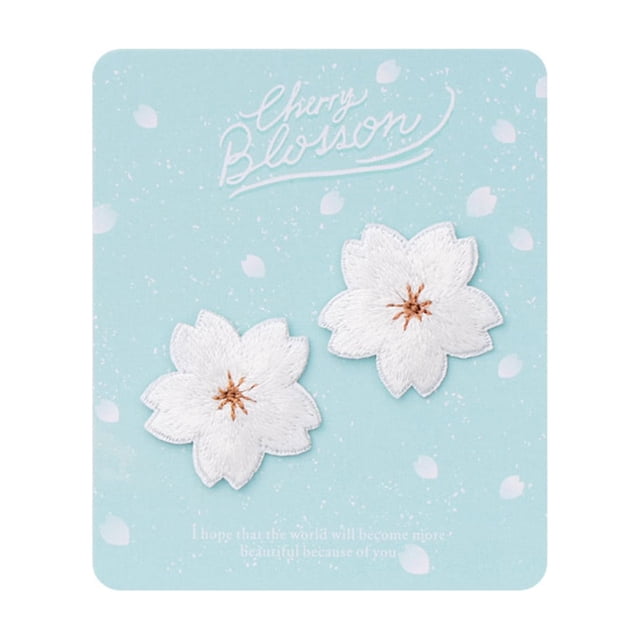 Bewildely Parches de flores para jeans portátiles y ampliamente utilizados para un toque de estilo, parches para planchar en parches Tela de costura y artesanía No.03