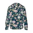 thumbnail image 3 of Haiem Lilies Flowers UPF 50+ Fishing Shirts for Men Long Sleeve UV Sun Protection Hoodie Non-Mask Outdoor Hiking Shirts, 3 of 9
