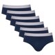 thumbnail image 1 of Sloggi  Pack de 6 slips para hombre - Brief GO ABC 2.0, pantalón, algodón Azul Oscuro M (Medium), 1 of 5
