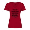 Inktastic A Truly Great Baseball Coach is Hard to Find Women's V-Neck T-Shirt