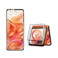 thumbnail image 1 of ccwonima 2 Pack for Motorola Razr 2024/2025 Screen Protector,2 Front Tempered Glass + 2 Main TPU Screen Protector,Anti Scratch Bubble Free Screen Protector for Moto Razr 2024/Razr 2025,Black, 1 of 1