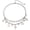 style4, variant on Two Piece Y2k Irregular Starlight Necklace for Women Snake Bone Chain Pendant Jewelry Collar Chain Blue