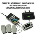 thumbnail image 3 of Mavic 2 Pro Zoom Intelligent Rapid Battery Charger for 3 Batteries + 2 USB Ports, 3 of 7