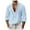 j-Blue8425, variant on Men Shirts Casual Solid Color Lapel Buttons Long Sleeve Cotton Linen Business Shirt Male Fashion Loose Fit Tops Comfortable Breathable Soft Daily Shirts,White,XXL