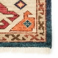 thumbnail image 4 of Living Karter Hand-Knotted Medallion Area Rug in Blue (8 ft. L x 5 ft. 6 in. W), 4 of 5