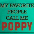 thumbnail image 2 of CafePress - My Favorite People Call Me Poppy Cap - Adjustable 100% Brushed Unisex Casual Cotton Baseball Cap, Beige, 1, 2 of 2