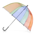 thumbnail image 1 of Totes Kid’s Clear Bubble Umbrella - 2236 (Rainbow, V08), 1 of 1