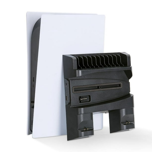 Support de refroidissement vertical amélioré compatible Xbox Series X avec  station de chargement de contrôleur, accessoires de système de ventilateur  à double refroidissement à aspiration avec 8