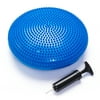 Black Mountain Products Exercise Balance Stability Disc with Hand Pump Blue