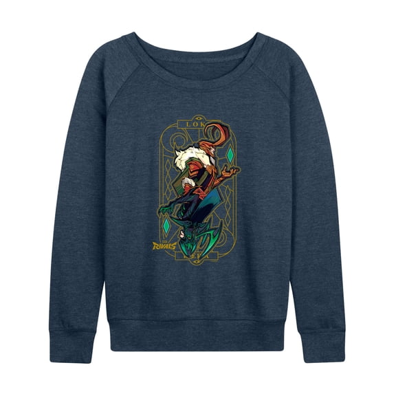 Marvel Rivals - Loki Hera Tarot Card - Women's French Terry Long Sleeve Pullover