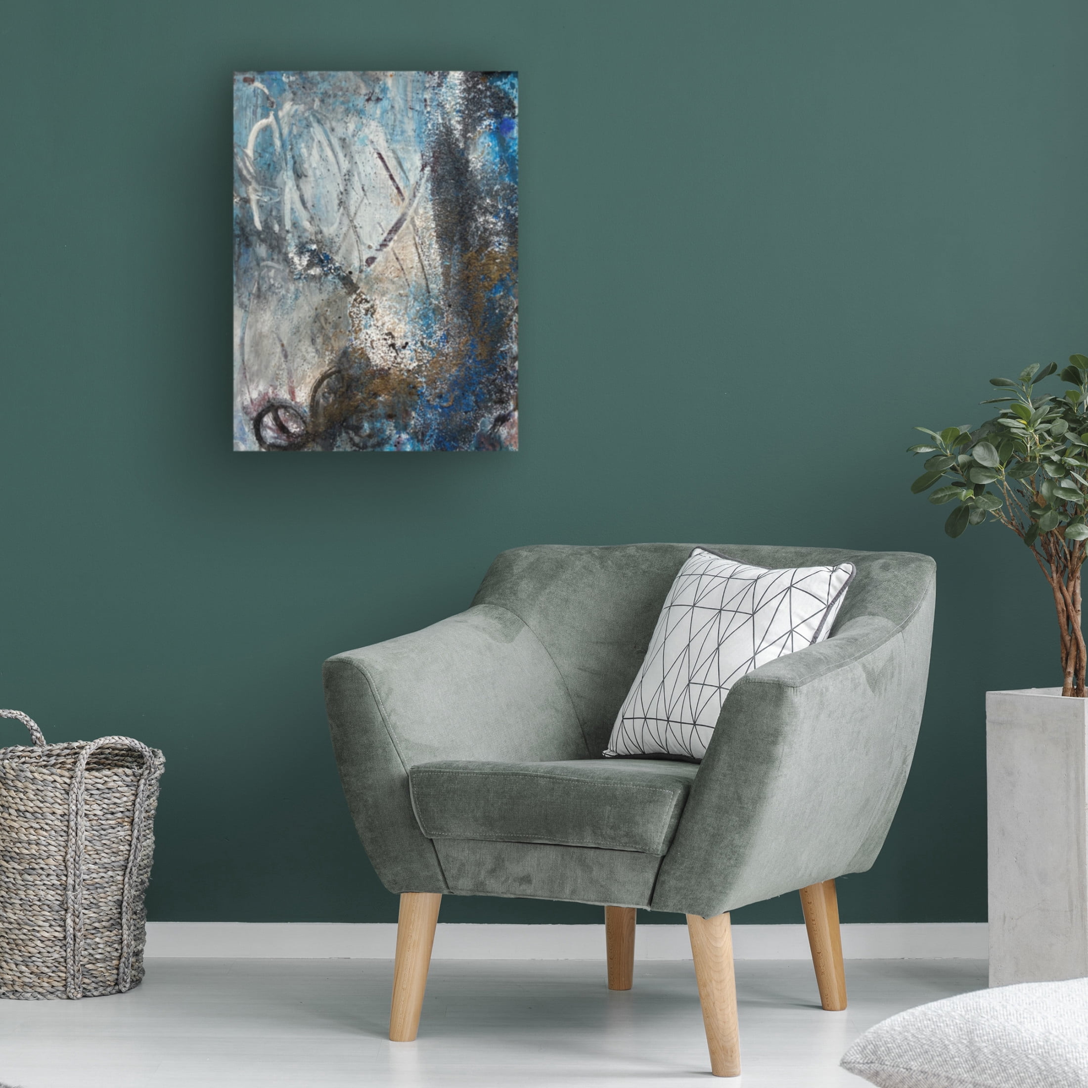 Canvas Wall Art - Deb Chaney 'Afx C' Wall Art for Living Room, Bedroom, or Office Décor by Trademark Fine Art - 24 x 32 Inches