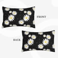 thumbnail image 2 of Honeii Daisies Flowers Decorative Throw Pillow Case - Elevate Your Couch, Sofa, or Bed with Stylish Home Decor, Perfect Gift Idea-14"x20", 2 of 6