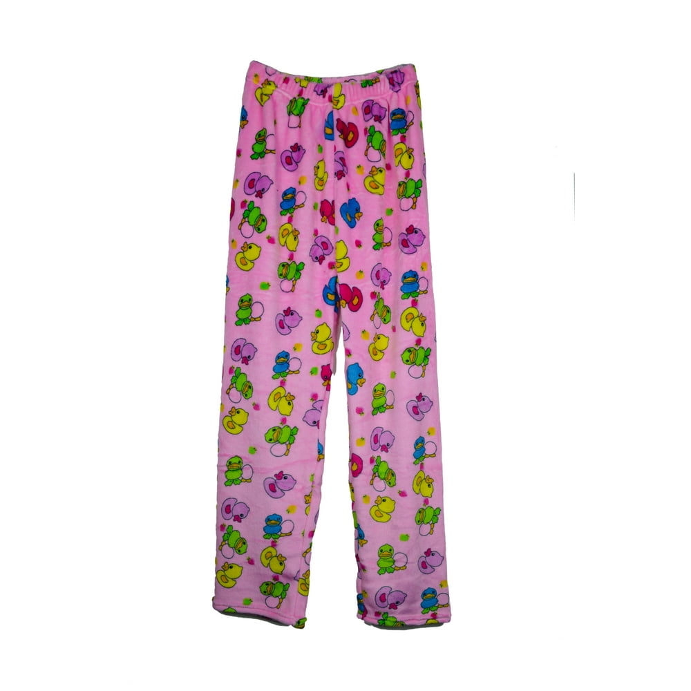 soft plush pajama bottoms