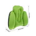 thumbnail image 2 of unbranded 1Ud Almohada Ergonómica Inflable Para Soporte Lumbar Y Cintura Color Verde, 2 of 6