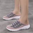 thumbnail image 2 of IUJSOY Slip on Mules for Women Knit Mesh Clogs Lightweight Comfort Walking Shoes Breathable Slippers, 2 of 7