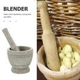 thumbnail image 4 of OULII kitchen gadgets for women 1 Set Mortar and Pestle Grey PP Kitchen Tool, 4 of 7