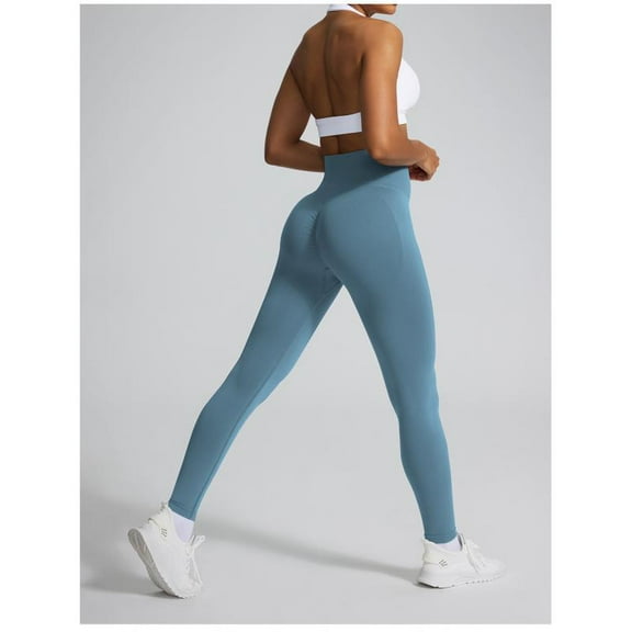 AEXTO Influence Collection Workout Leggings for Women,No Roll Up Squat Proof New Scrunch Seamless Compression Gym Pants springtok workout clothes