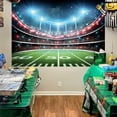 thumbnail image 2 of 7x5FT Football Field Backdrop Sports Stadium Auditorium Light Photography Background Rugby Sports Theme Party Decoration Photo Booths Studio Props, 2 of 6