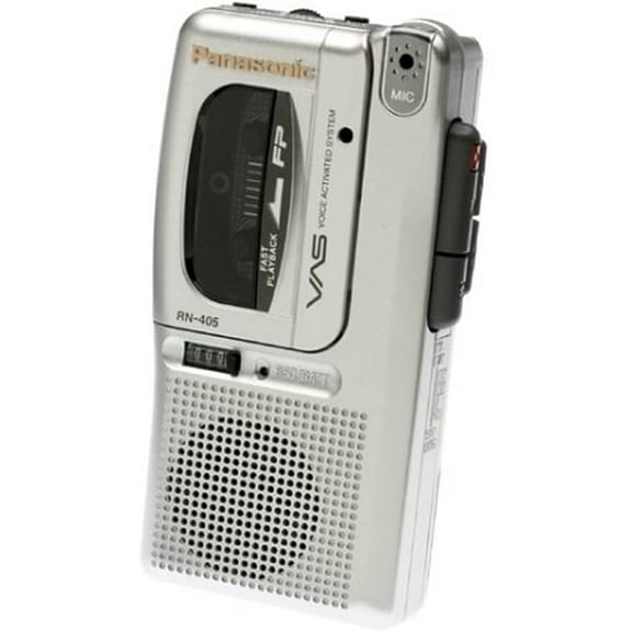 Pre-Owned Panasonic RN4053 Micro Cassette Recorder with Voice Activation System and Tape Counter