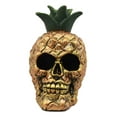 thumbnail image 3 of Ebros Hawaiian Tropical Pineapple Golden Skull Figurine 6"Tall Fruity Skeleton Head Statue For Halloween Day Of The Dead Spooky Decor, 3 of 5