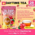 thumbnail image 5 of SkinnyBoost 28 Day Detox Tea Kit-1 Daytime Hibiscus (28 Bags) 1 Evening Apple Cinnamon(14 Bags) Non GMO, Vegan, All Natural, Green Tea and Herbal Teas for Natural Detox and Cleanse, Reduce Bloating, 5 of 6