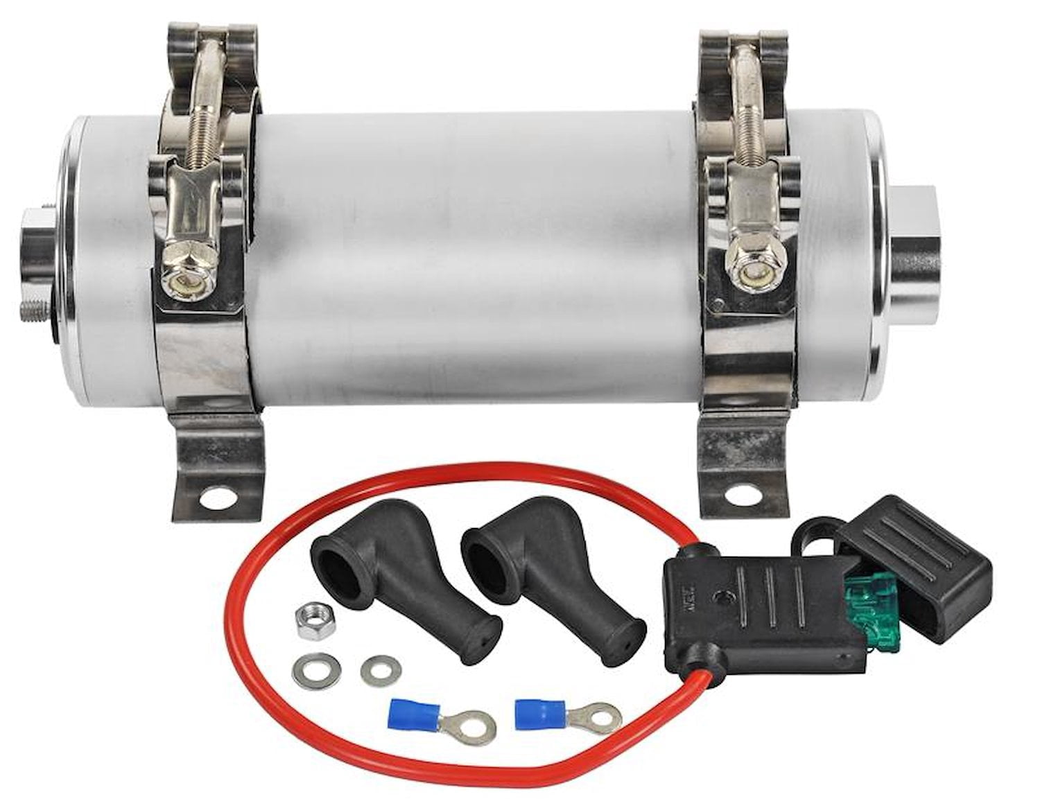 JEGS 159010 HP Electric Fuel Pump -08 AN Inlet -06 AN Outlet Flow Rate: 104 GPH