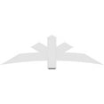 thumbnail image 4 of 72"W x 21"H x 2"D x 6"F, 7/12 Pitch, Alberta Architectural Grade PVC Gable Bracket, 4 of 8