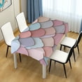 thumbnail image 4 of Yayeee Tablecloths 54" x 54" Rectangle Wrinkle Resistant Party Table Cover, Art Pattern, 4 of 8