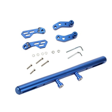 Unique Bargains Motorcycle Cross Bar, Handlebars 27cm /10.63" Motorcycle Handlebar for Yamaha XMAX 125 250 300 400 Blue, 1set