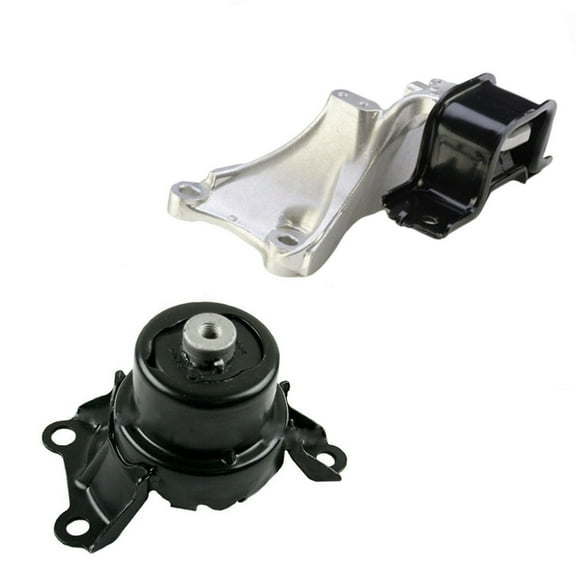 CF Advance Compatible with 15-17 Honda Fit 1.5L LX Engine Motor and Manual Transmission Mount Set of 2PCS A65060 A65064 2015 2016 2017