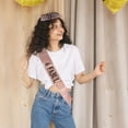 thumbnail image 6 of Milisten 2Pcs Birthday Party Accessories Sash And Crown Set In Rose Gold Cloth, 6 of 8