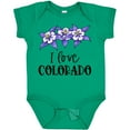 thumbnail image 3 of Inktastic I Love Colorado Columbine Flowers Boys or Girls Baby Bodysuit, 3 of 5