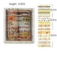 thumbnail image 5 of Washi Tape Set Fall Autumn Leaves for Diaries, Thanksgiving Gift Wrapping 18 Rolls, 5 of 5